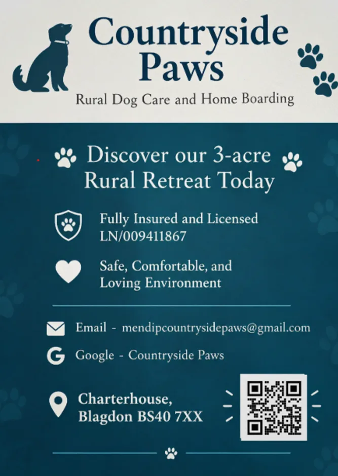 Countryside Paws - Bath and North East Somerset pet otel