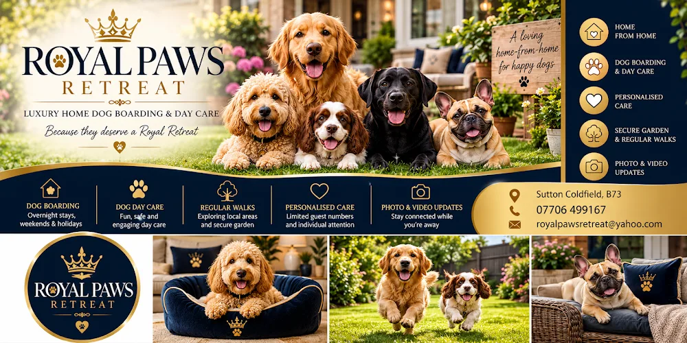 Royal Paws Retreat - Birmingham pet otel