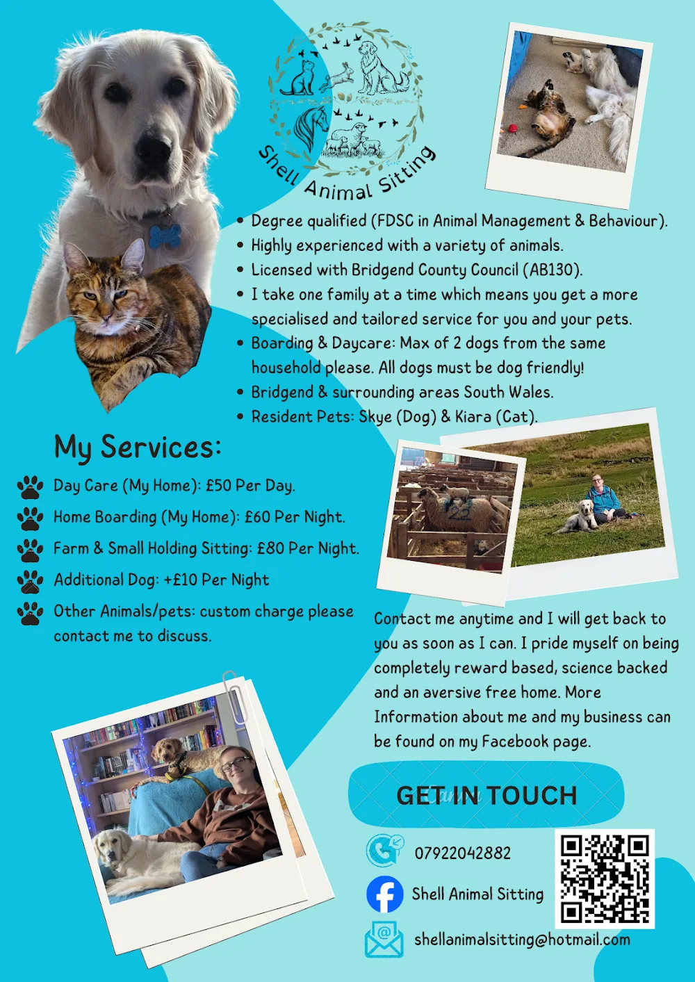Shell Animal Sitting - Bridgend pet otel