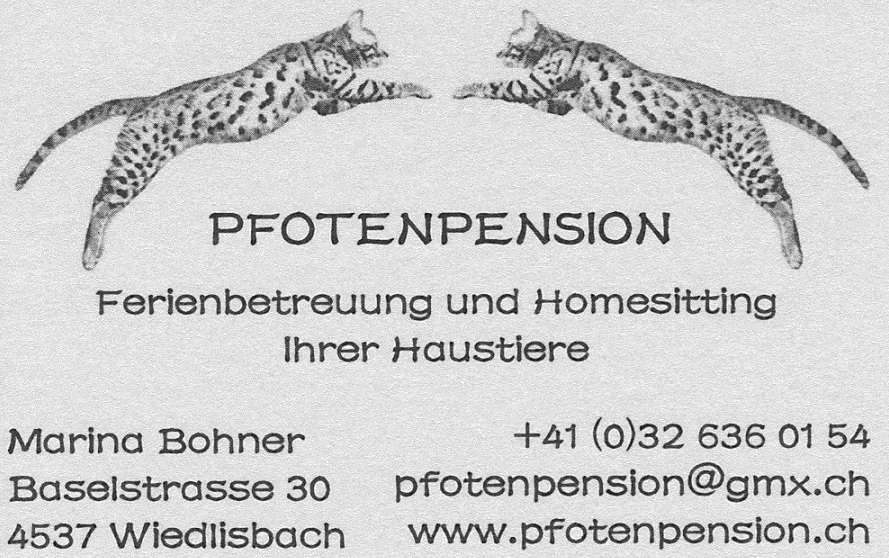 Pfotenpension Marina Bohner - Jura pet otel