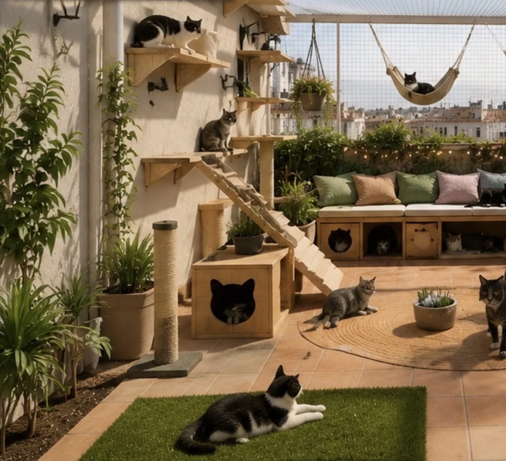 Cat House - Community of Madrid pet otel