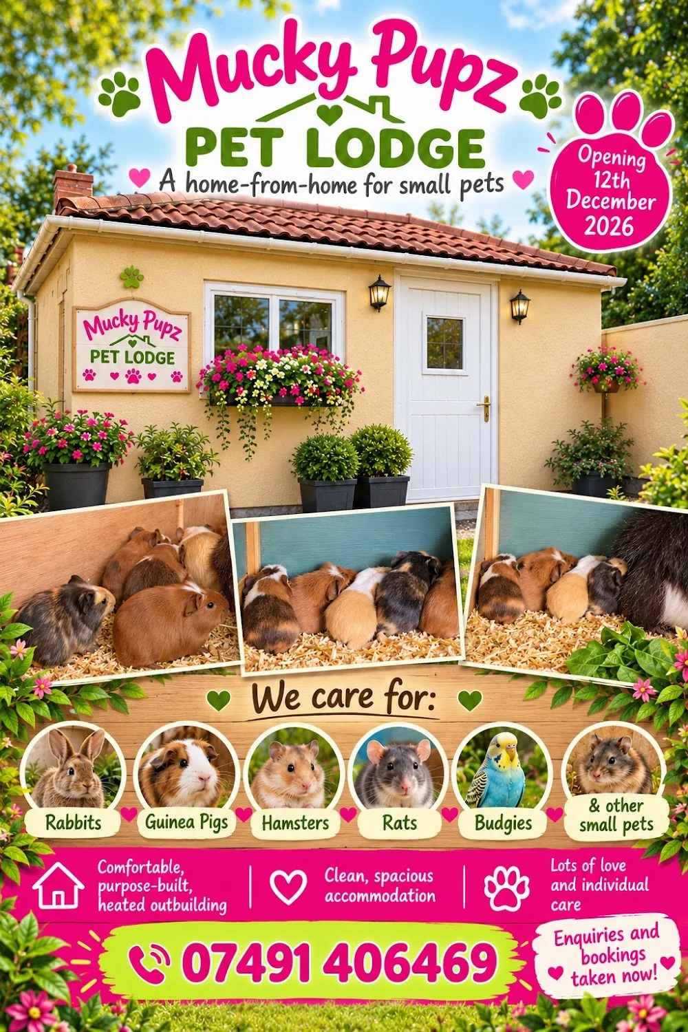 Mucky Pupz Pet Lodge - Doncaster pet otel
