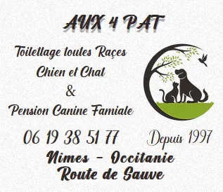 Aux4Pat Toilettage et Pension Canine - Gard pet otel