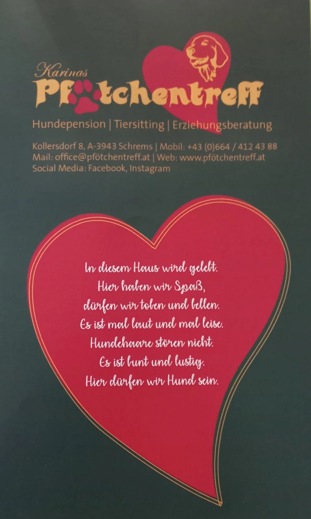Pfötchentreff - Göllersdorf pet otel