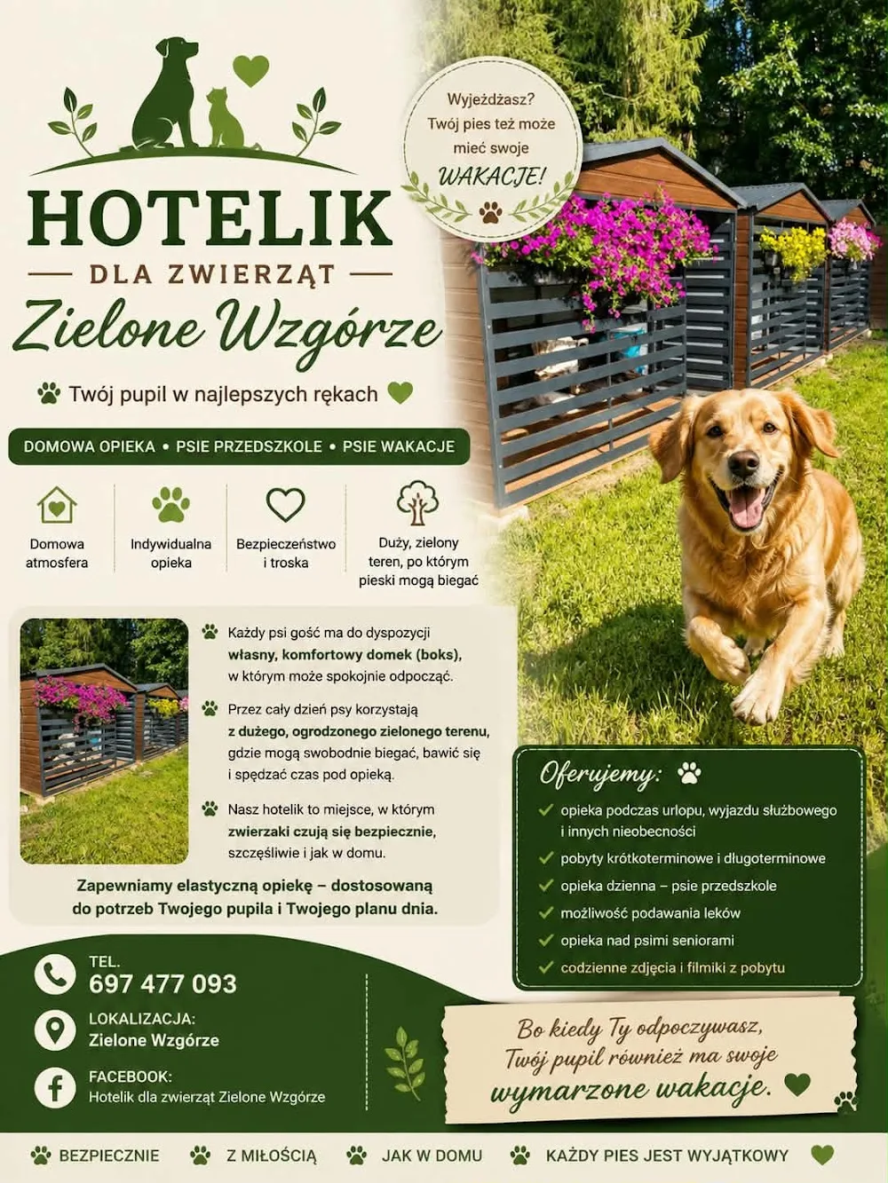 Hotel dla zwierząt Zielone Wzgórze - Holy Cross pet otel görseli 3