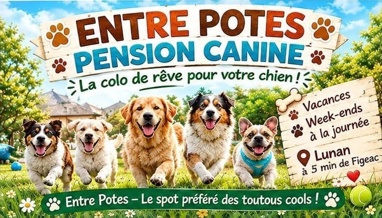 Pension canine familiale "entre potes" - Lot pet otel görseli 2