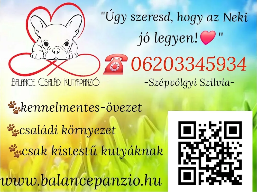 Balance Családi Kutyapanzió - Nógrád County pet otel