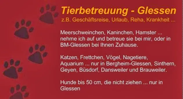 Tierbetreuung-Glessen - Pulheim pet otel görseli 3