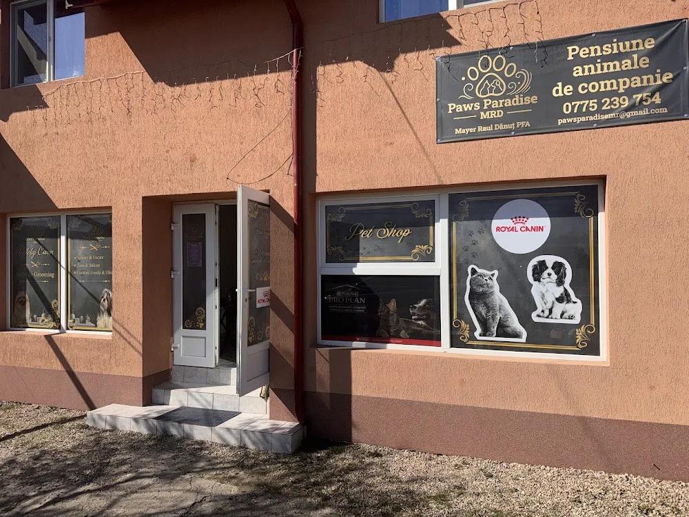 Paws Paradise MRD - Pensiune animale de companie, Salon canin și Pet Shop - Romania pet otel