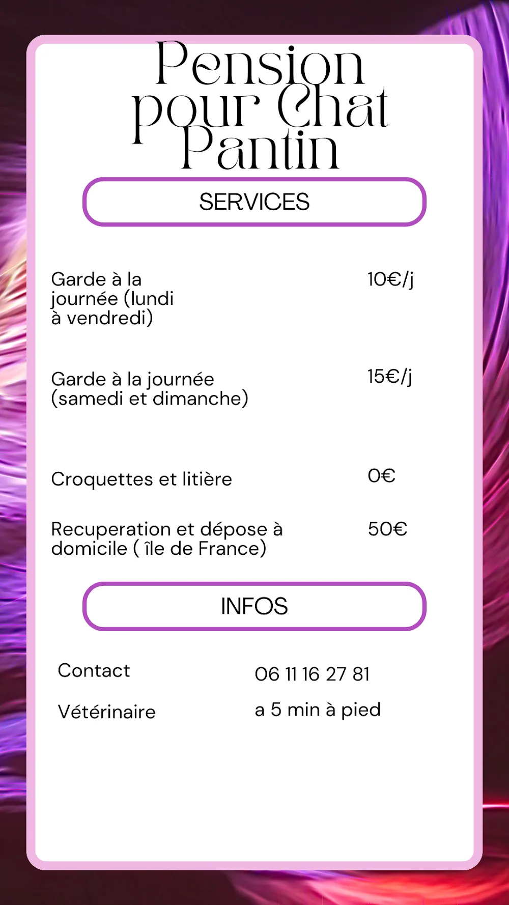 Pension pour chat - Cat Cabana Club Pantin - Seine-Saint-Denis pet otel