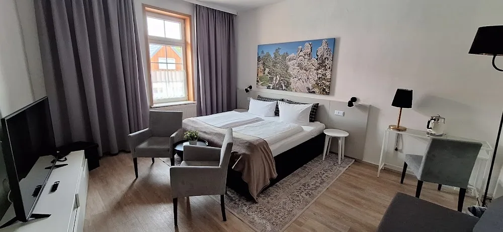 Harzhotel „Warnstedter Krug“ - Peters eGbR - Thale pet otel görseli 3