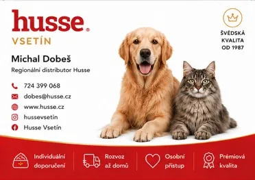 Krmiva Husse - Vsetín pet otel