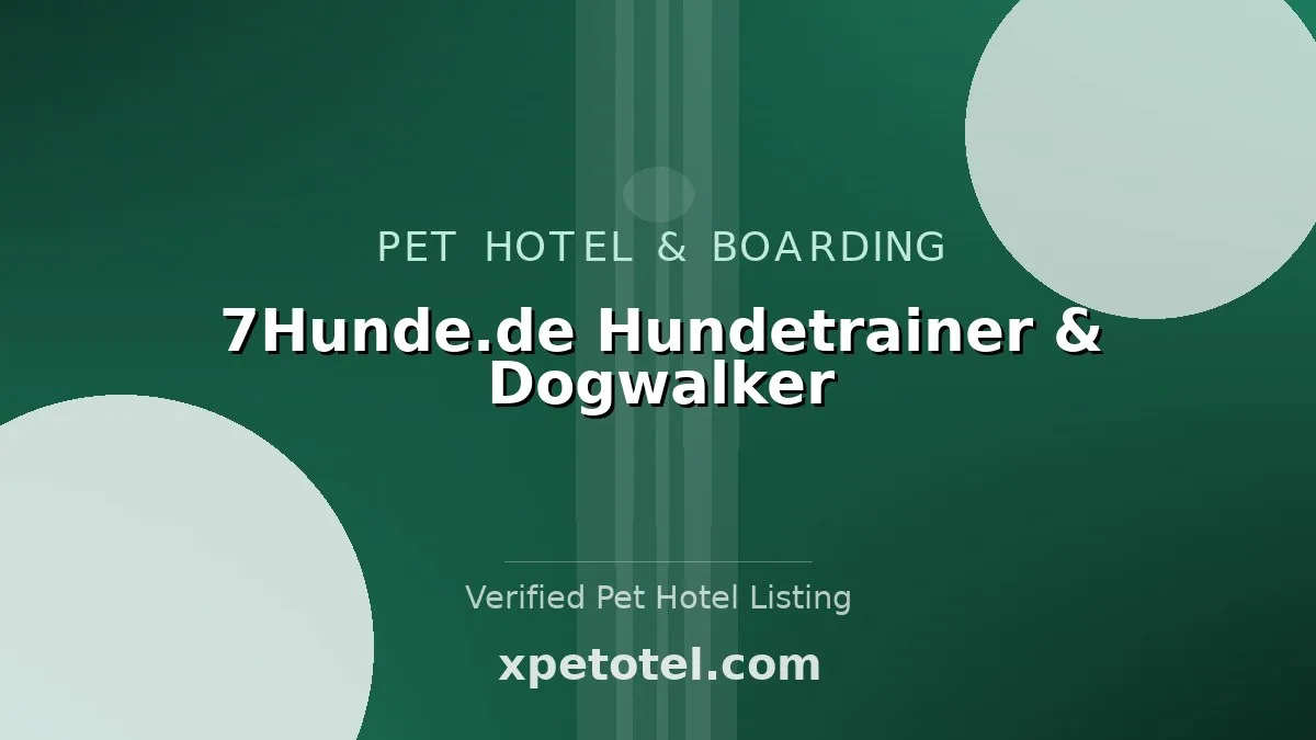 7Hunde.de Hundetrainer & Dogwalker
