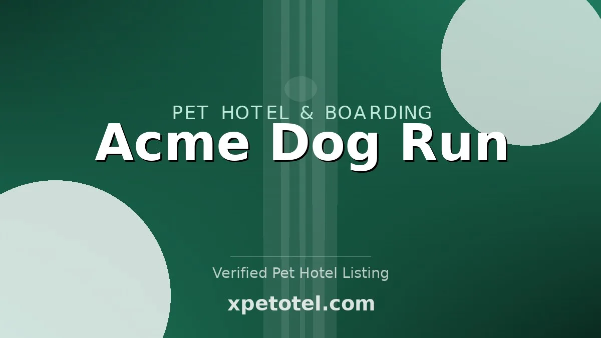 Acme Dog Run