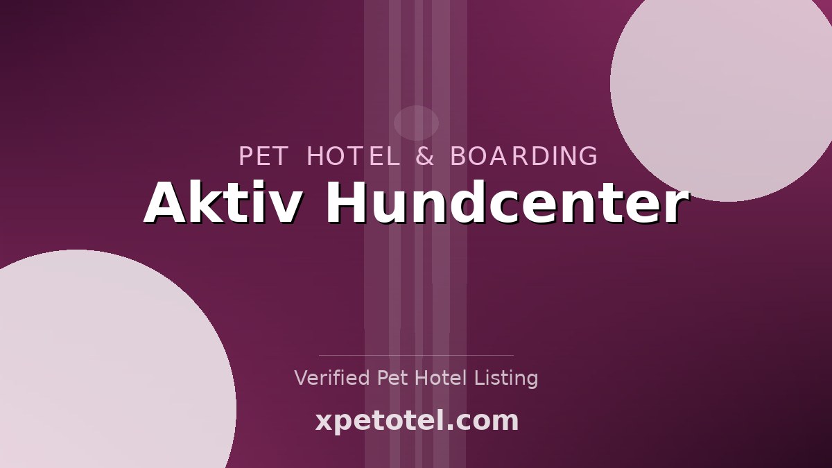 Aktiv Hundcenter pet hotel Klågerup