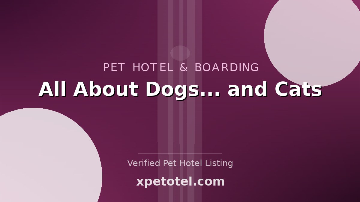 All About Dogs... and Cats pet hotel United States