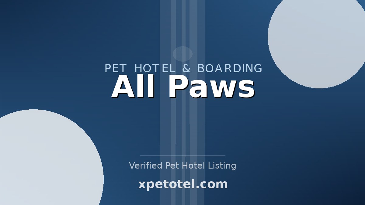All Paws pet hotel Verona