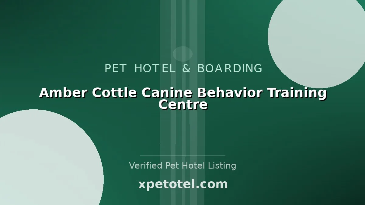 Amber Cottle Canine Behavior Training Centre