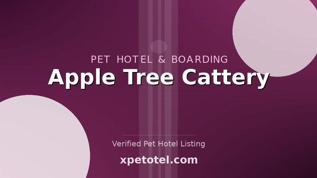 Apple Tree Cattery pet hotel Nottingham