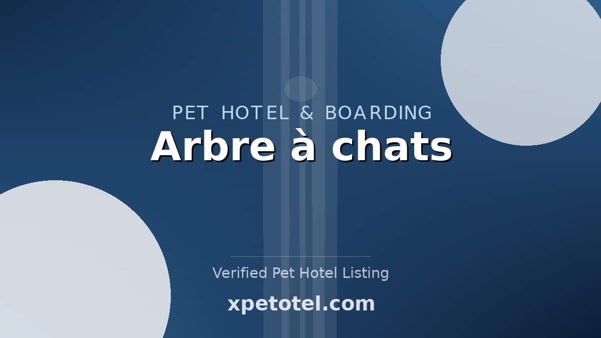 Arbre à chats pet hotel Paris