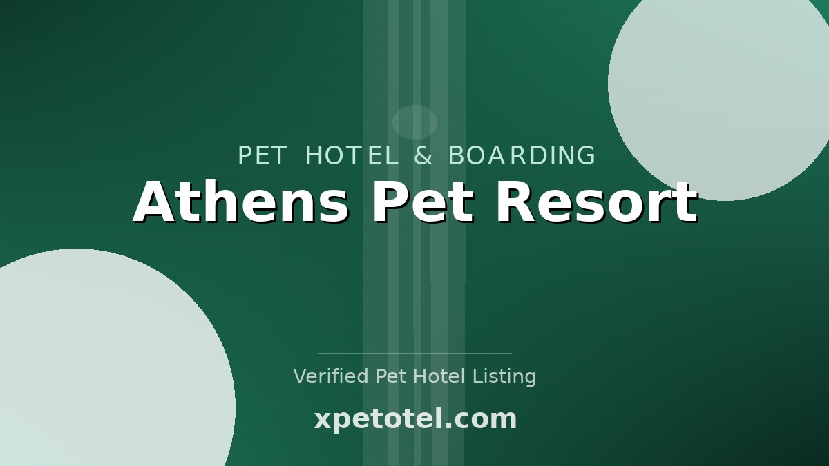 Athens Pet Resort
