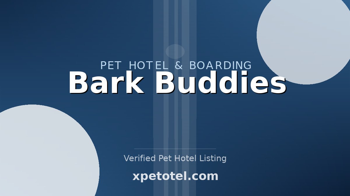 Bark Buddies pet hotel Toronto