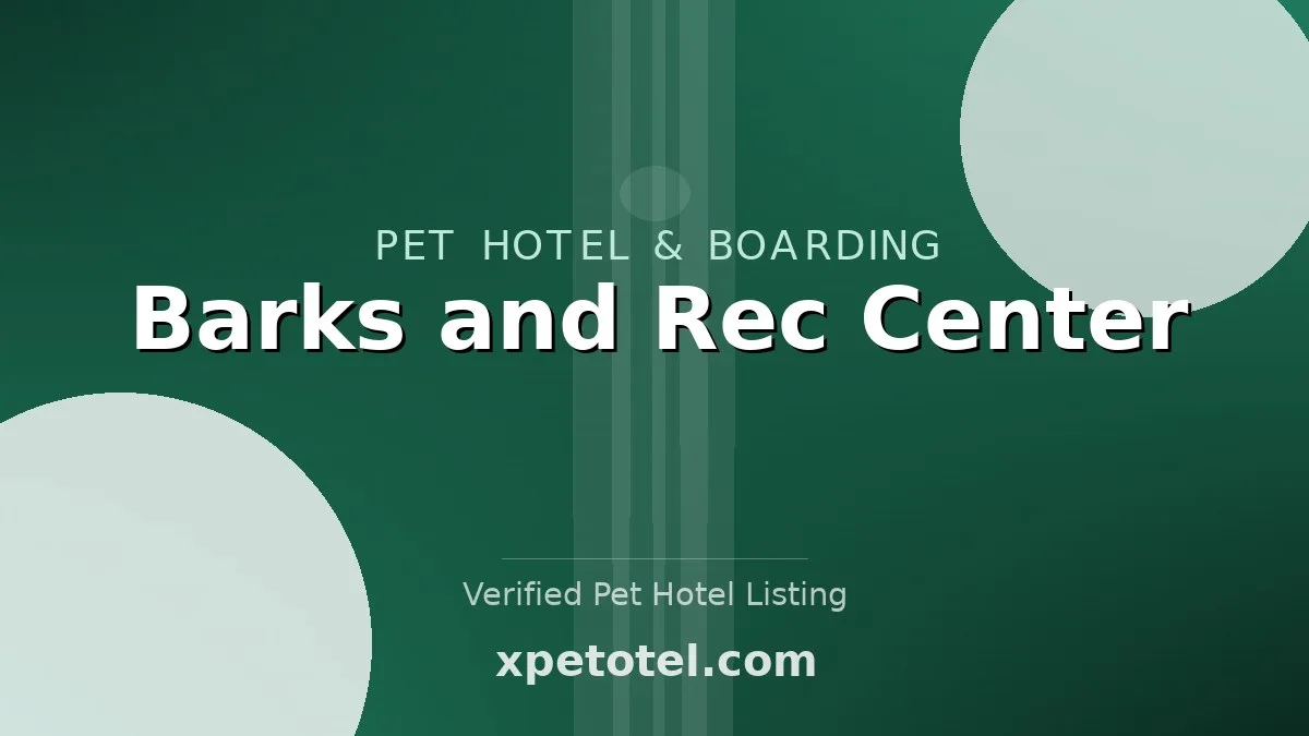 Barks and Rec Center