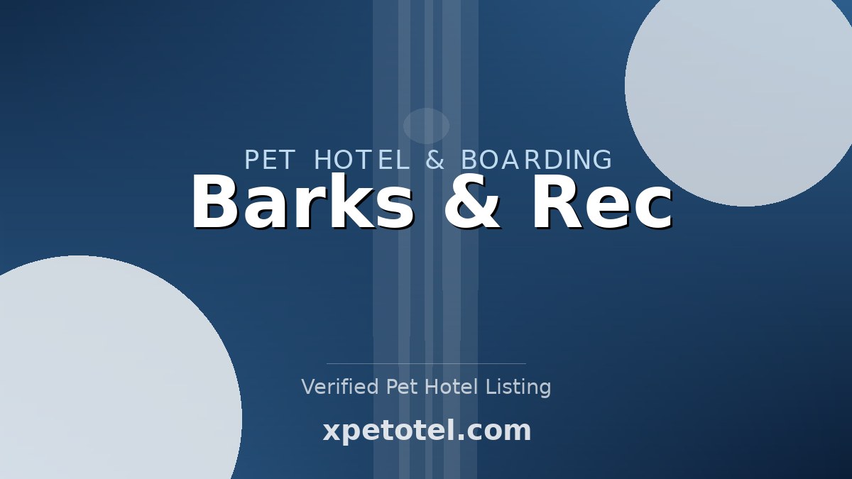 Barks & Rec pet hotel Cicero