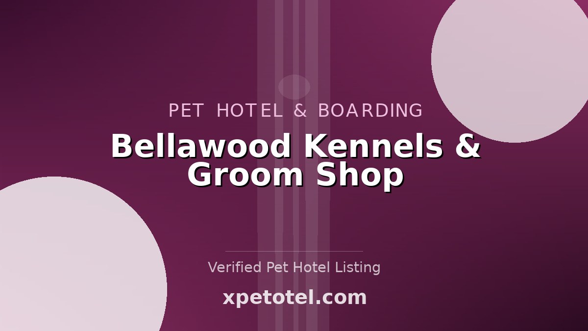 Bellawood Kennels & Groom Shop pet hotel Newark