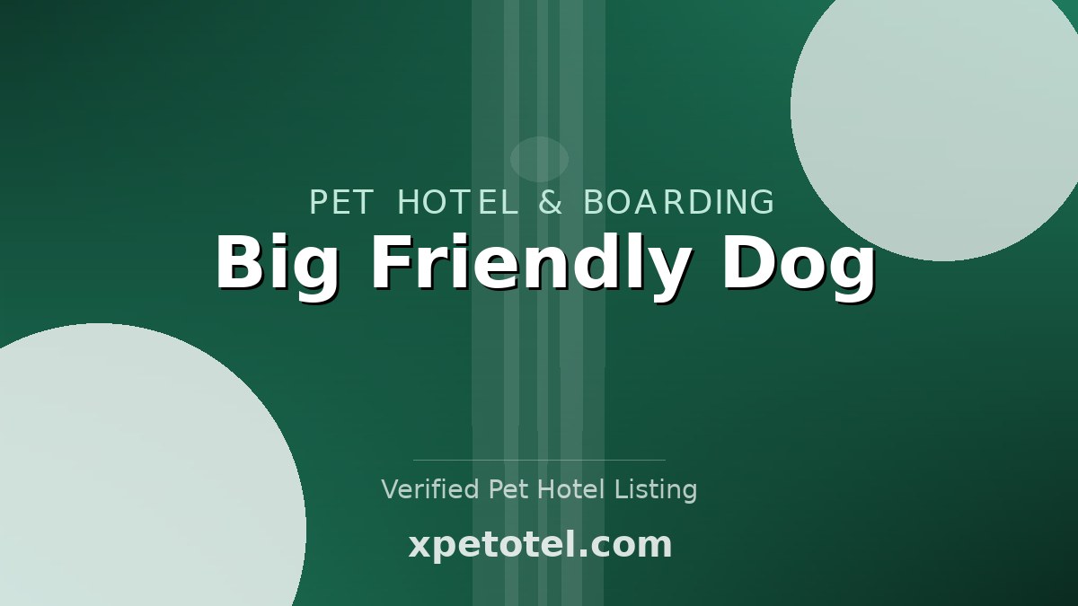 Big Friendly Dog
