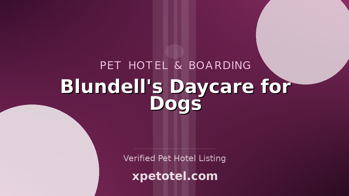 Blundell's Daycare for Dogs pet hotel Wigan