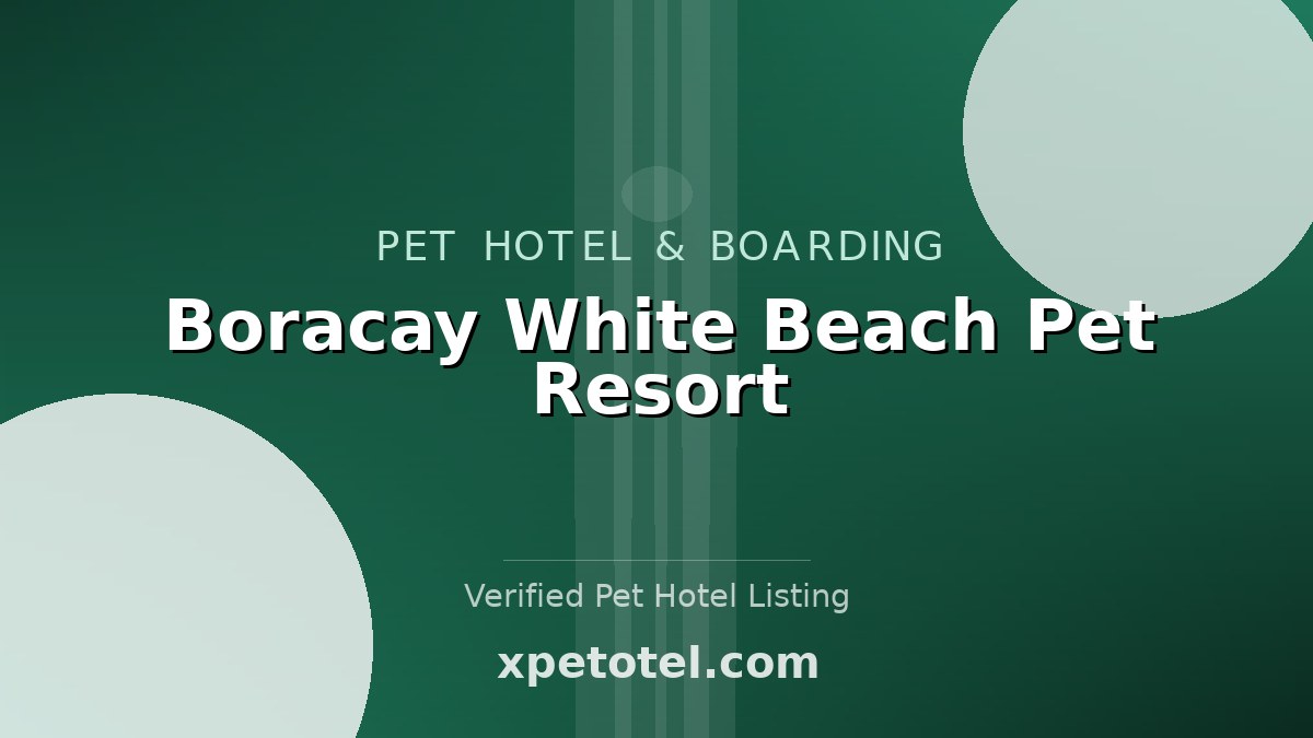 Boracay White Beach Pet Resort