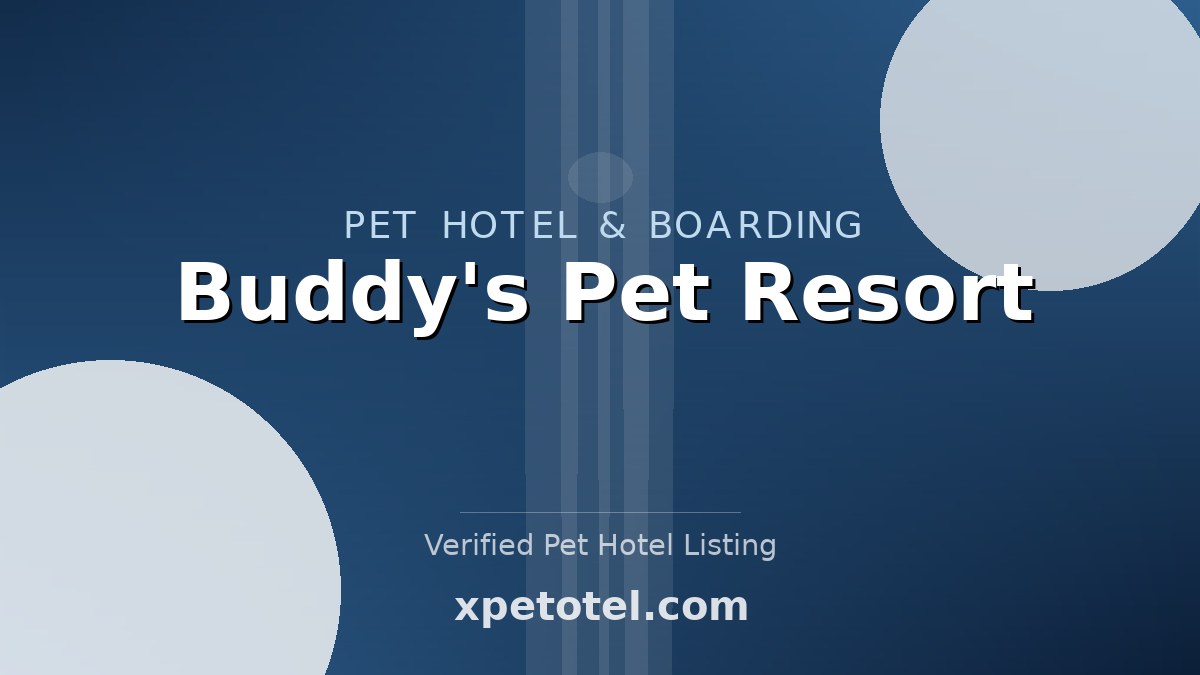 Buddy's Pet Resort pet hotel Bethlehem
