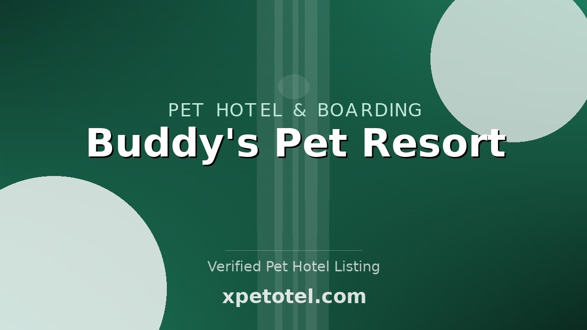 Buddy's Pet Resort