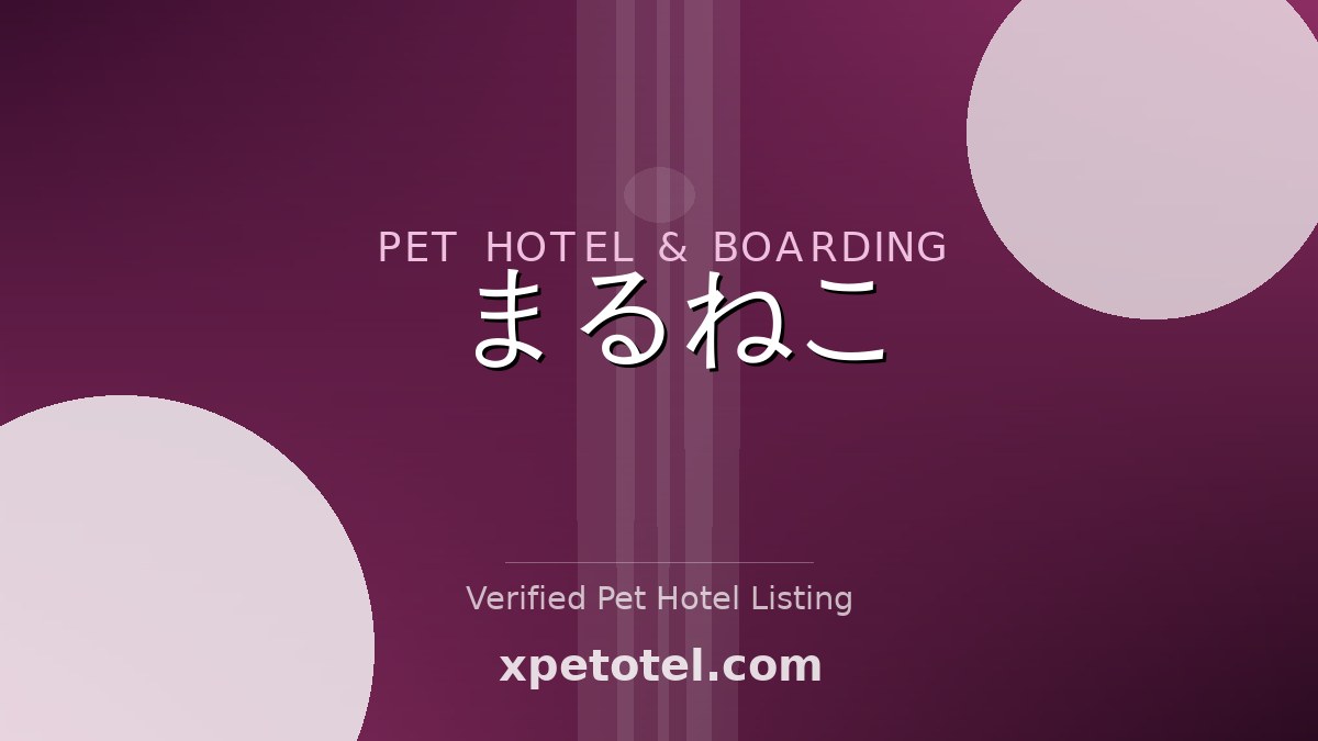 まるねこ pet hotel 大田区