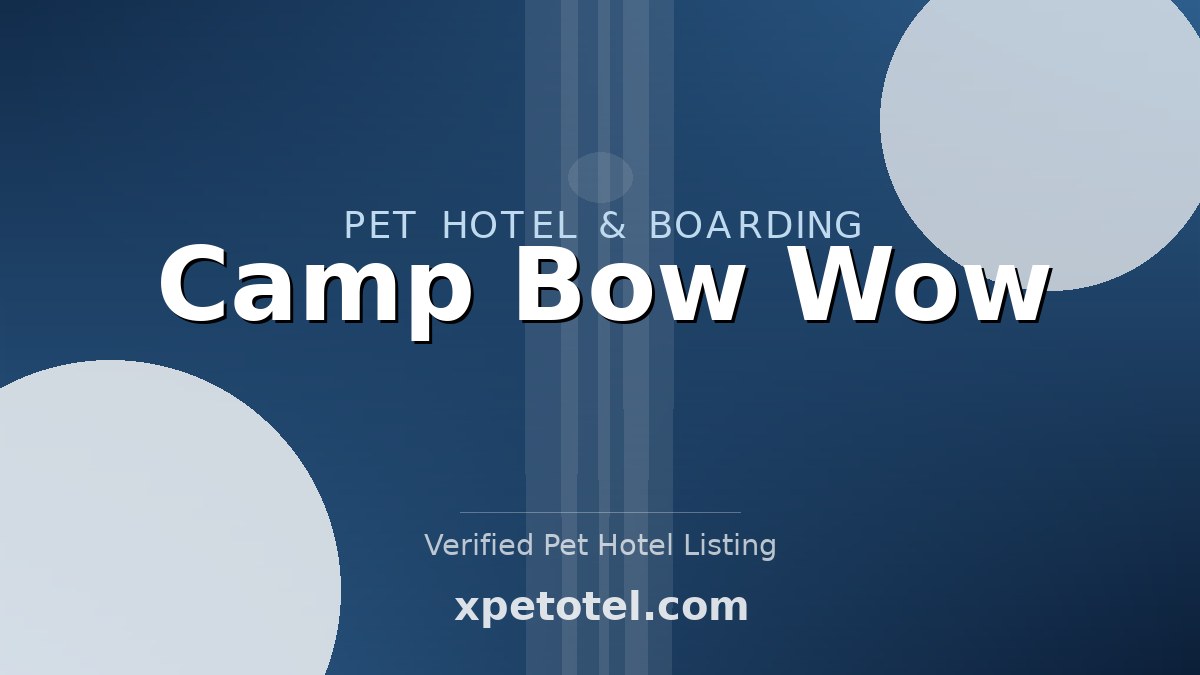 Camp Bow Wow pet hotel Burnsville