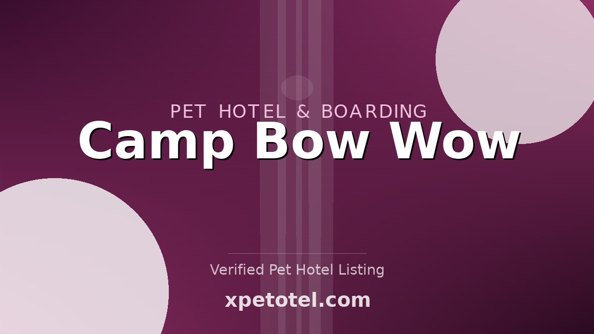 Camp Bow Wow pet hotel Burnsville