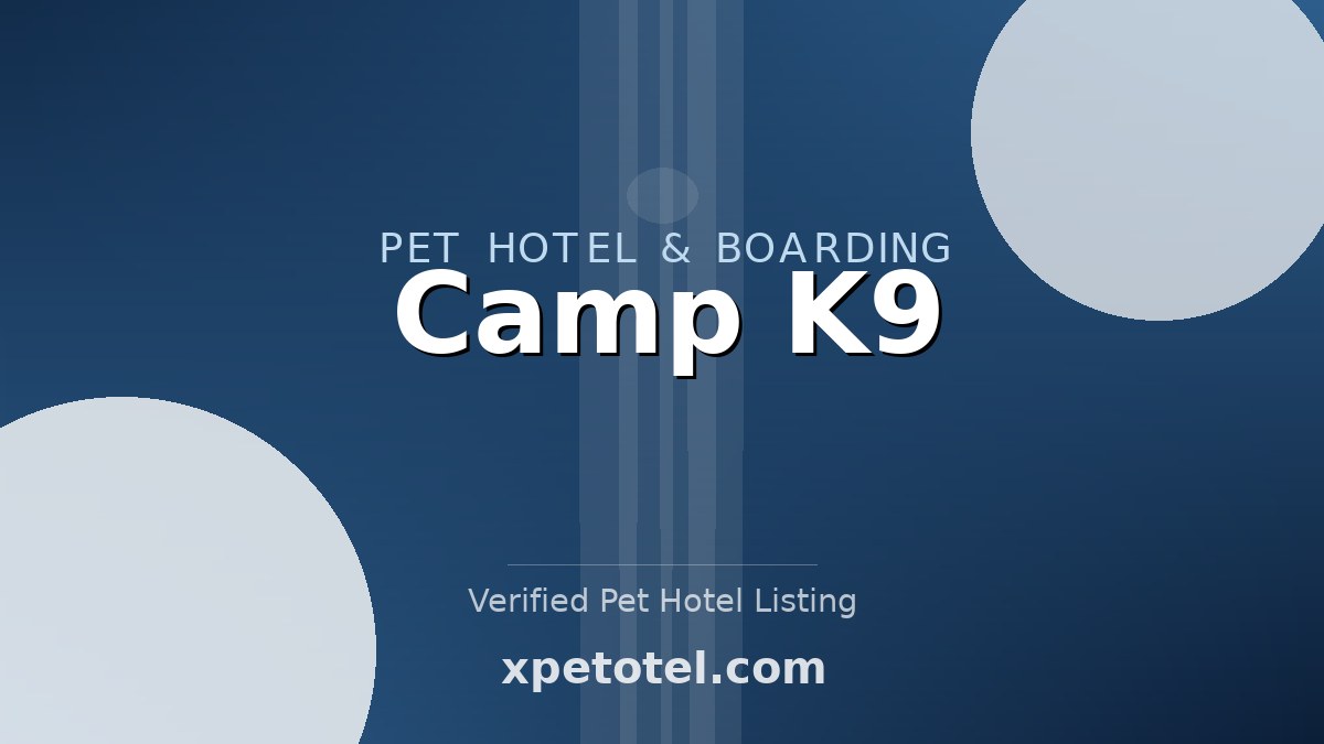 Camp K9 pet hotel Madison