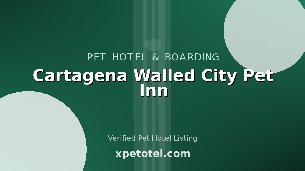 Cartagena Walled City Pet Inn