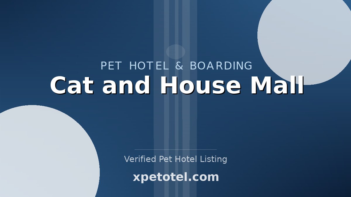 Cat and House Mall pet hotel Ampang