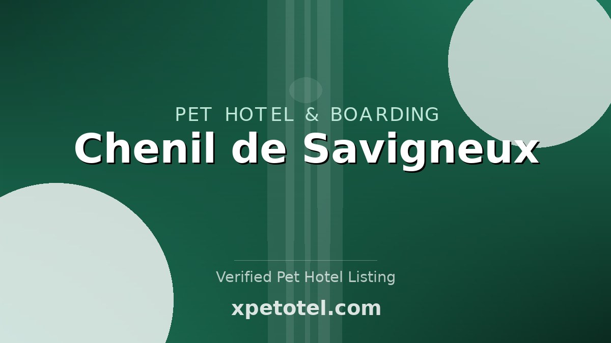 Chenil de Savigneux