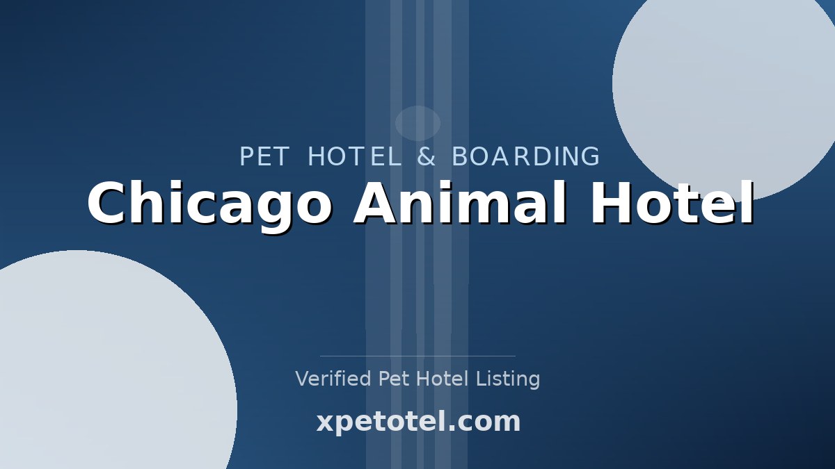 Chicago Animal Hotel pet hotel Chicago