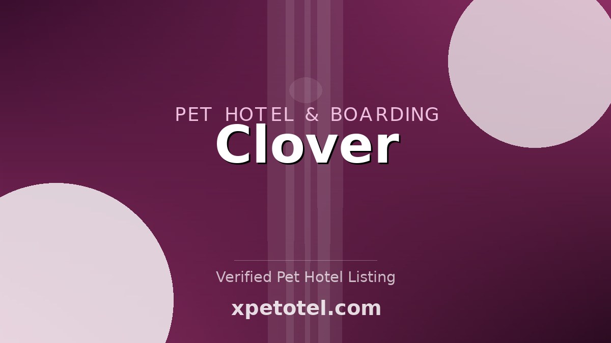 Clover pet hotel Yokohama
