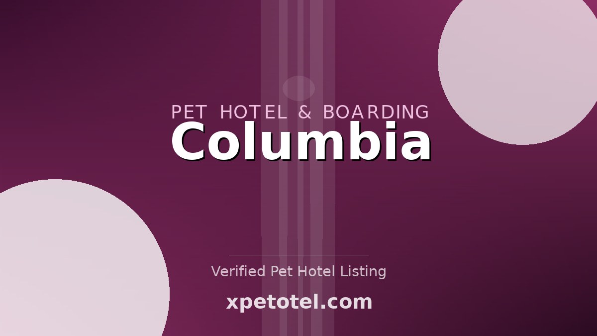 Columbia pet hotel Annandale