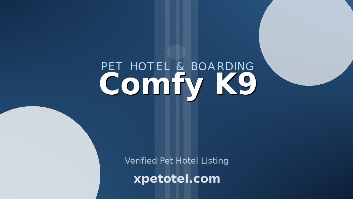 Comfy K9 pet hotel Douglas