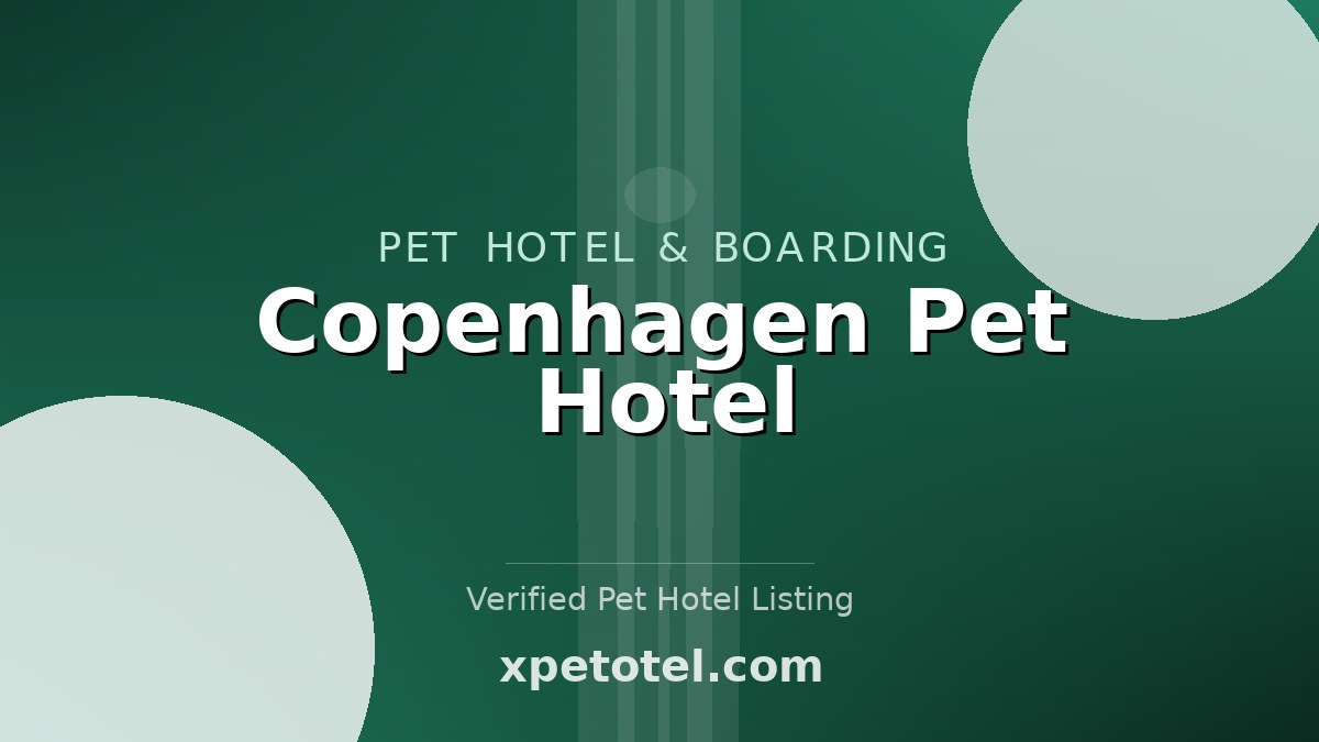 Copenhagen Pet Hotel