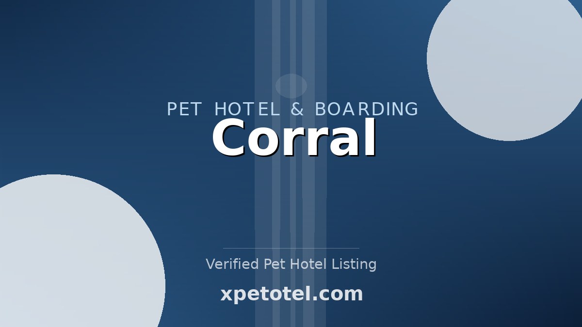 Corral pet hotel Colombia