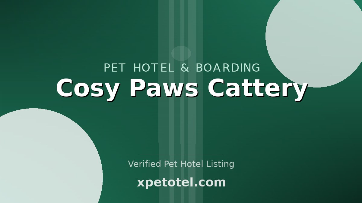 Cosy Paws Cattery