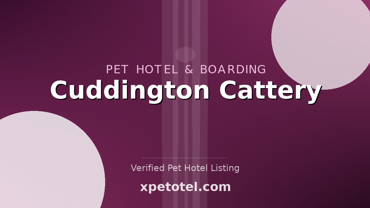 Cuddington Cattery pet hotel Frodsham