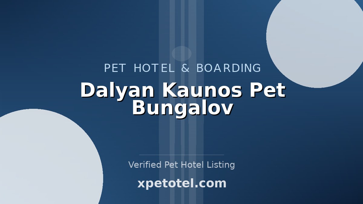 Dalyan Kaunos Pet Bungalov pet hotel Dalyan